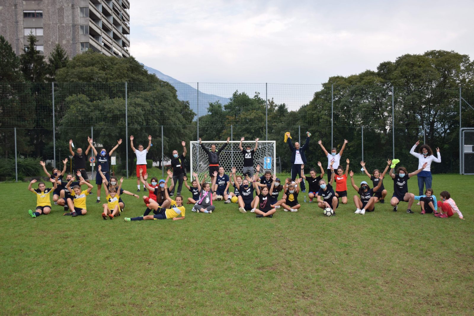 Foto di gruppo_Calcio: un gioco da ragazze2