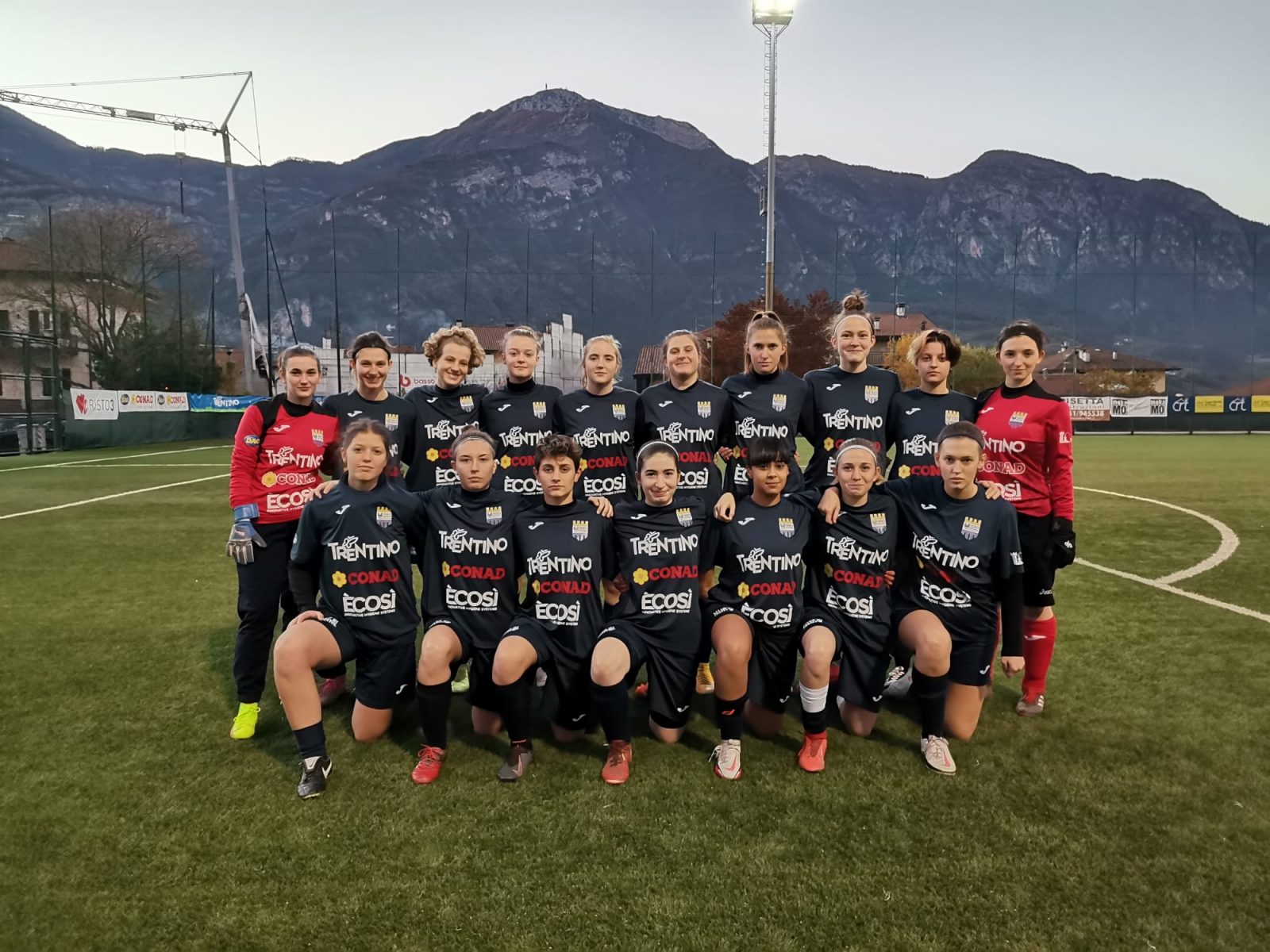 Squadra Under 19 Trento Calcio Femminile